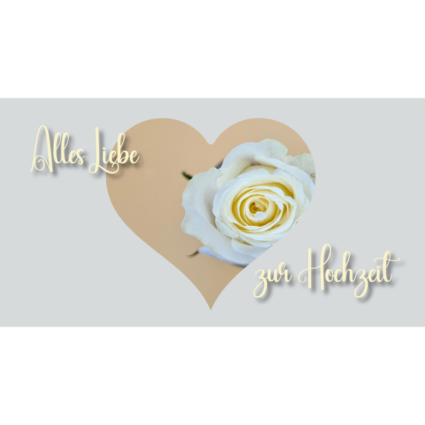 Rosenherz / Hochzeit