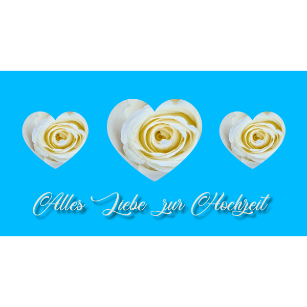 Rosenherzen / Hochzeit