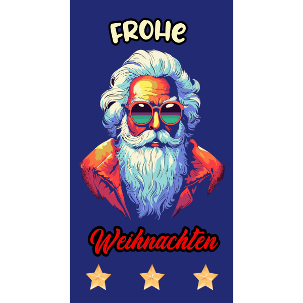 Santa Blue