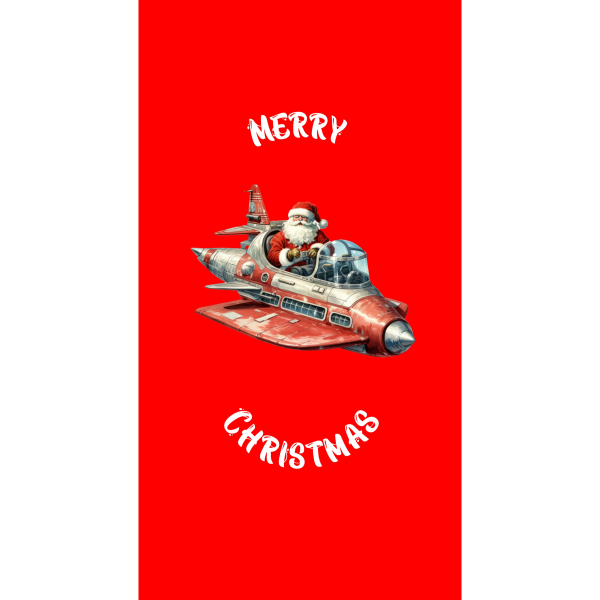 Merry Christmas Rocket