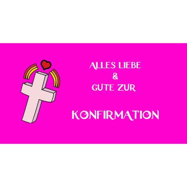 Kreuz Konfirmation