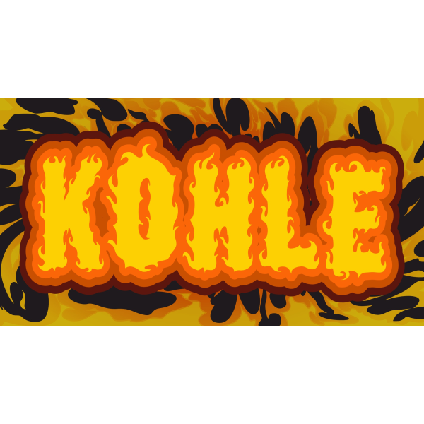 Flamme / Kohle