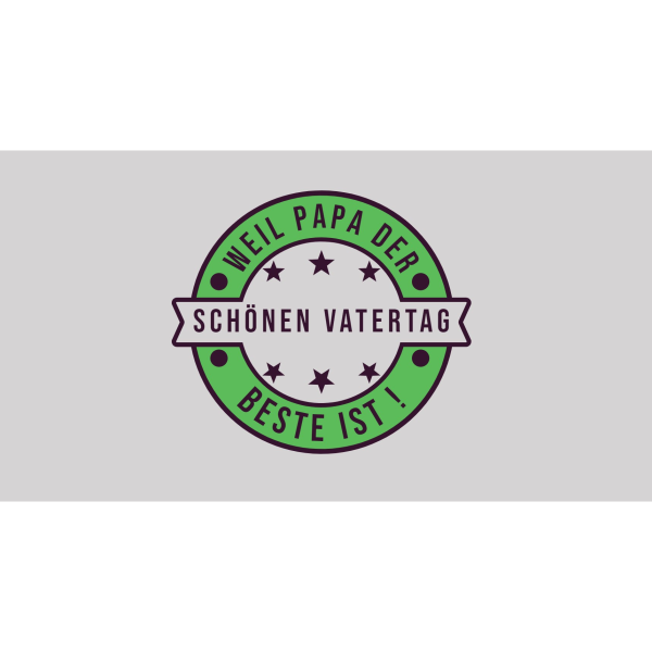 Vatertag Emblem