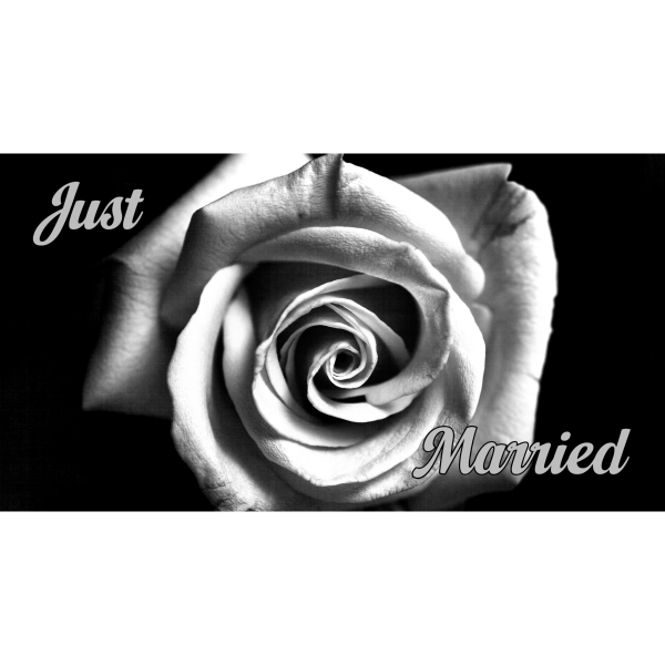 Just Married Rose