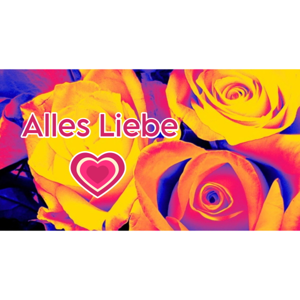 Rosen Alles Liebe