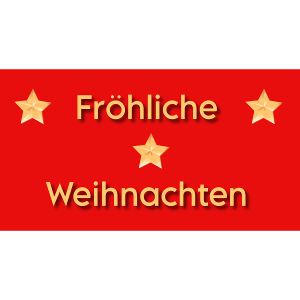 Fröhliche Weihnachten
